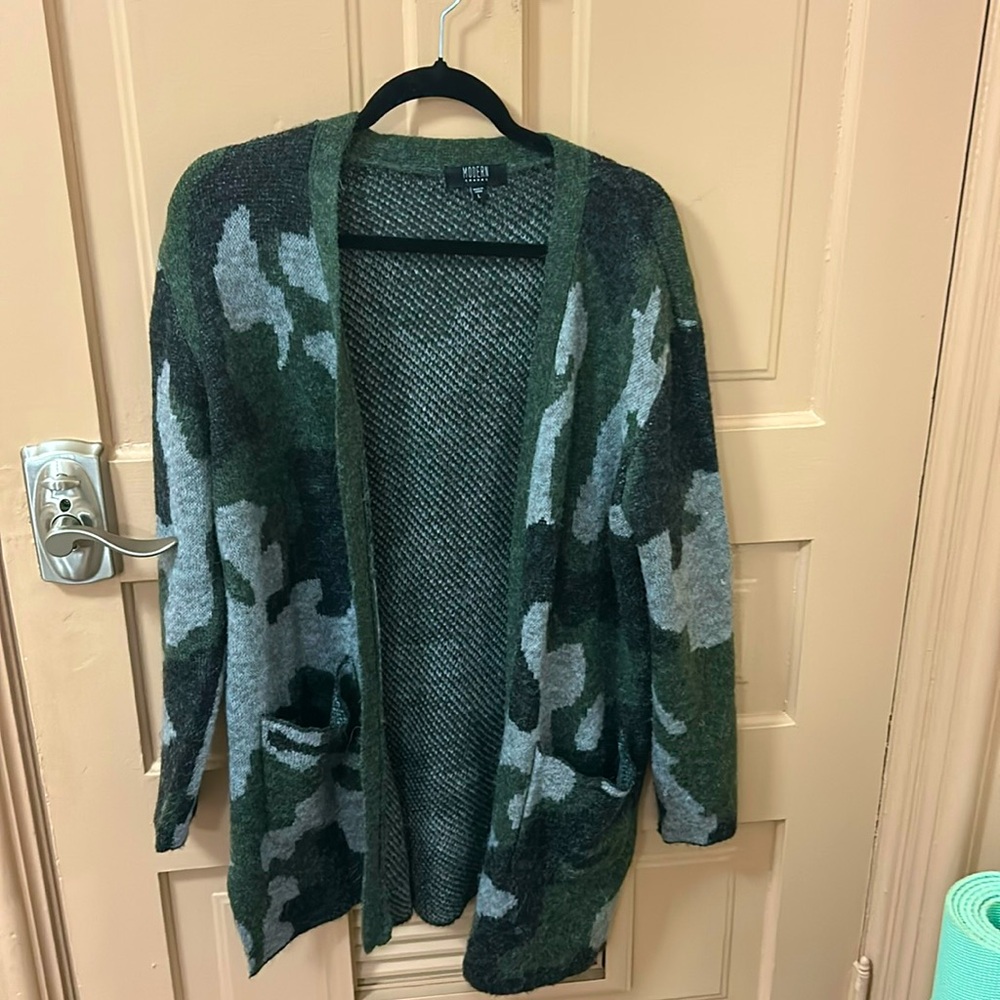 Large Camo Sweater